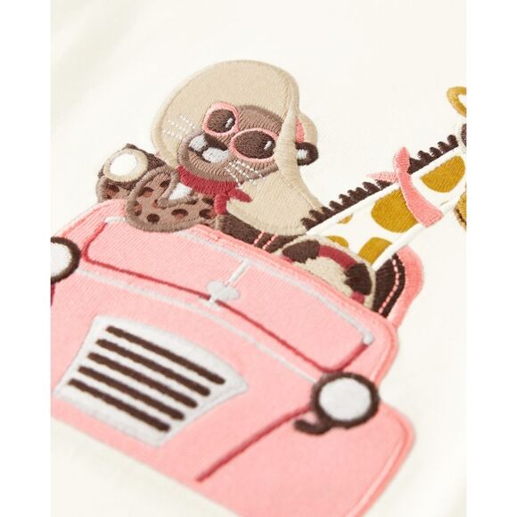 Gymboree Girls Safari Zoo 6 Piece Shirts Skort Shorts & Pajama Outfit Set Size 8 - Picture 3 of 10